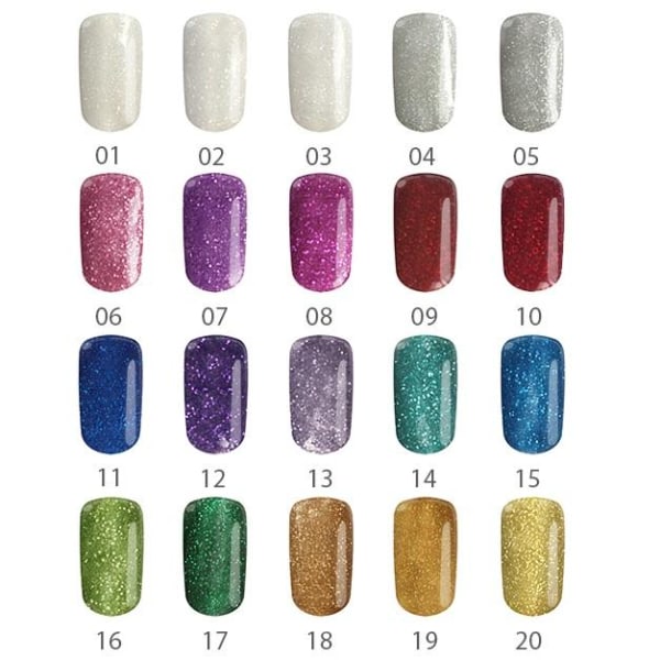 Base One - UV-geeli - Las Vegas - Pure Mirage - 02 - 5 grammaa Silver