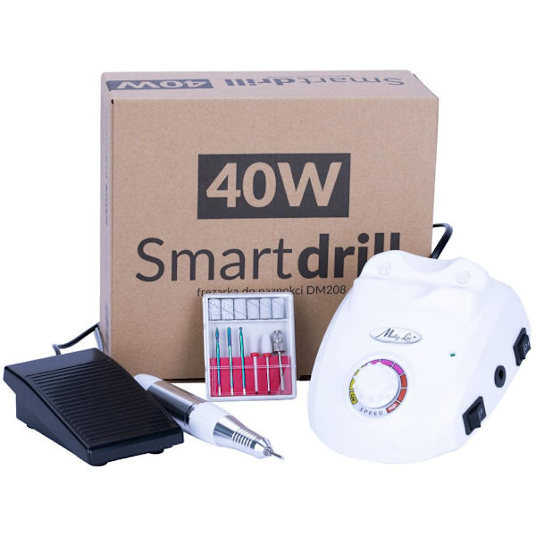 Elektrisk nagelfil - DM208 - 25000 RPM - Vit White