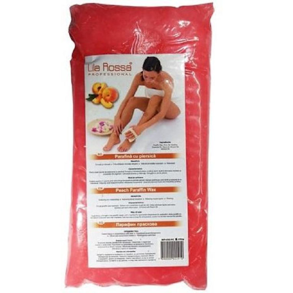 Paraffin - Lila Rossa - Persika - 450 gram Rosa