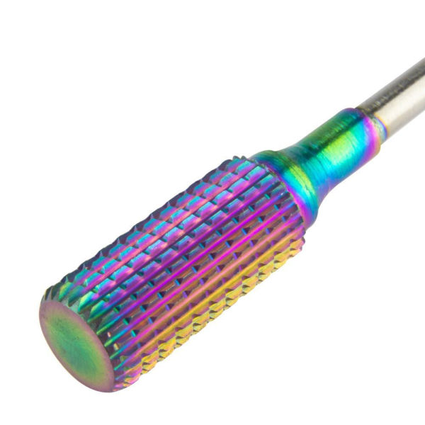 Metall (Diamond cutter) slip bits - Cylinder - Rainbow 04 multifärg