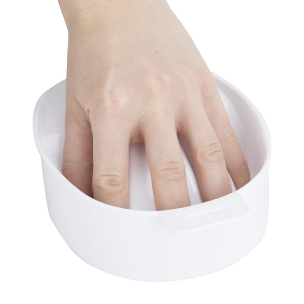 Manicure skål - Hvid White