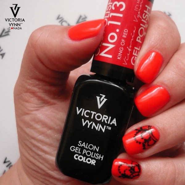 Victoria Vynn - Gel Polish - 113 King of Red - Gellack Red