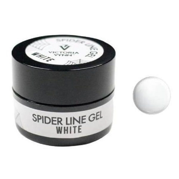 Victoria Vynn - Spider Line - 02 Hvid - Dekorativ gelé White