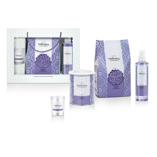 250ml Före vaxning olja - Lavender - Nirvana - Italwax Transparent