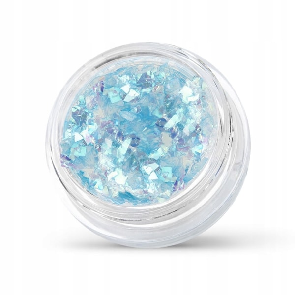 Kynsien glitter - Hologrammifolio - 04 Light blue