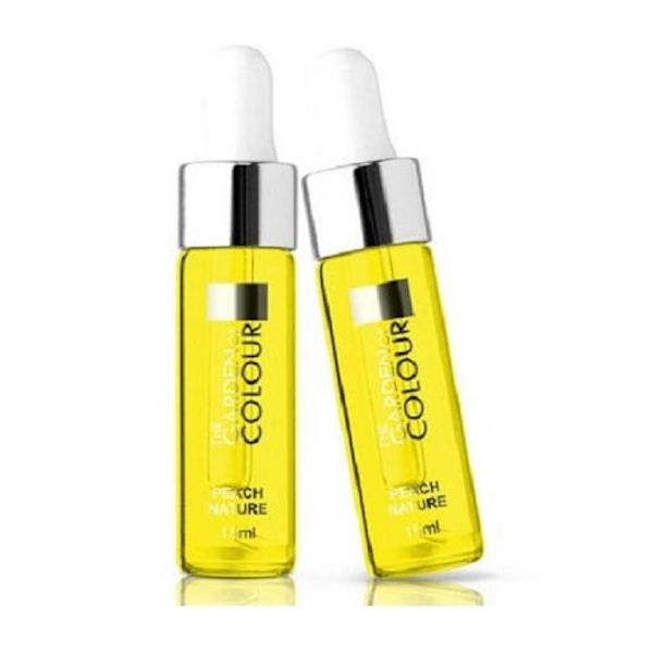 Cuticle oil - 15 ml - Pipette - Fersken - Silcare Yellow