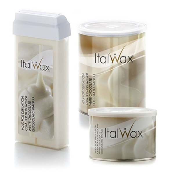 Warm Wax - Italwax - Roll on - Hvid chokolade - 100 gram White