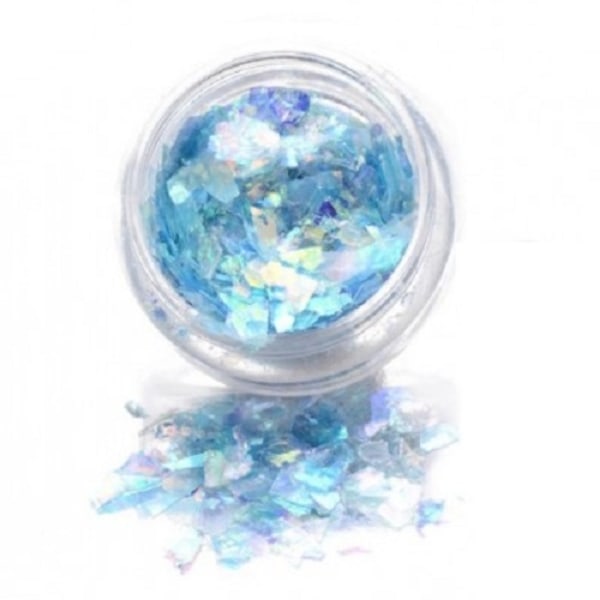Kynsien glitter - Hologrammifolio - 05 Light blue