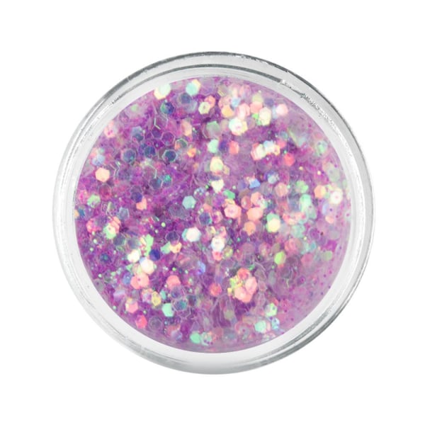 Nail Glitter - Silmäisku - Hexagon - 06 Purple