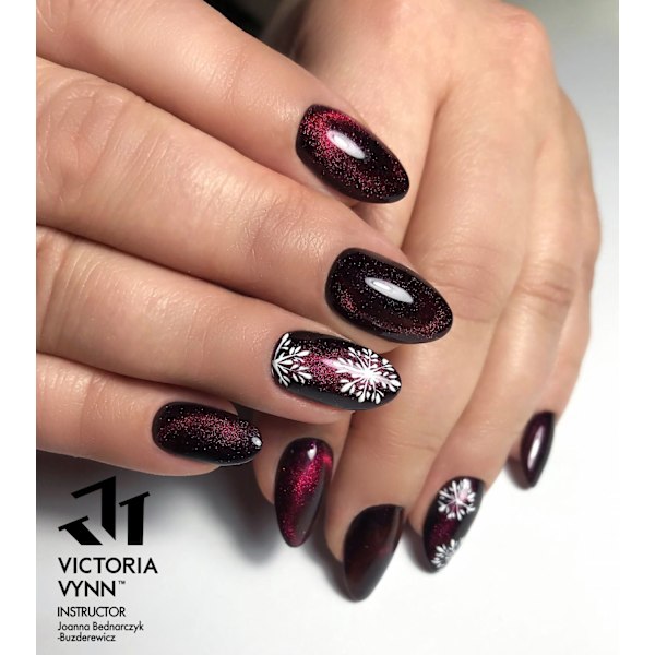 Victoria Vynn - Gel Polish - 245 Stone Cat Eye - Gellack Dark red