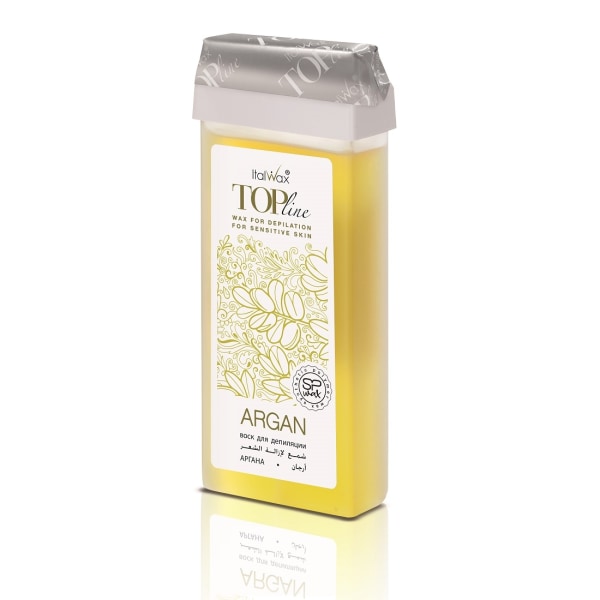 Italwax - Top Beauty - Roll on - Argan - 100 grammaa Yellow