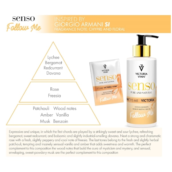Victoria Vynn - Handkräm - Senso - Follow me - 250 ml Vit