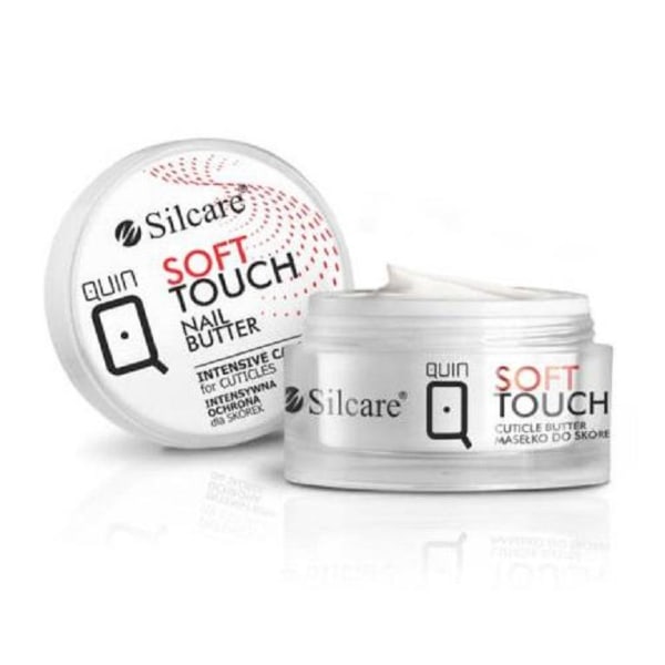 Silcare - Uniqe - Nagelbandskräm "Butter" - Soft tocuch - 12 ml Vit