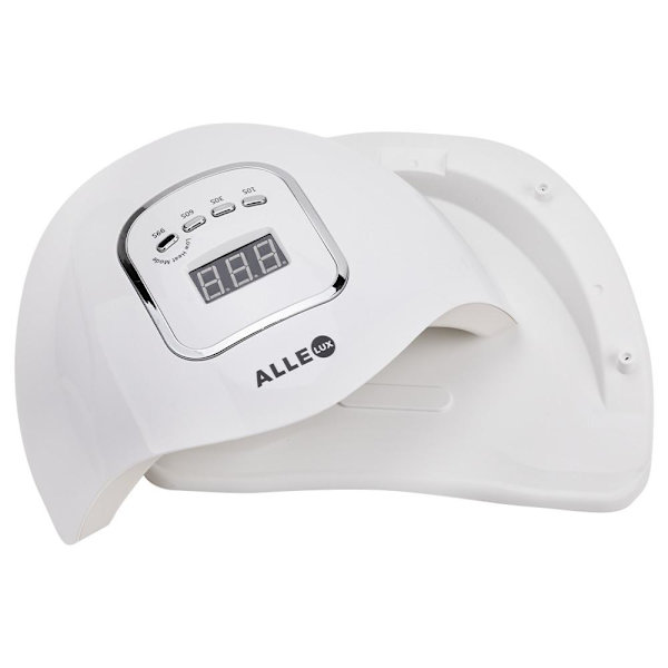 UV/LED 150W - Nagellampa - Allelux X5 Max - Vit Vit