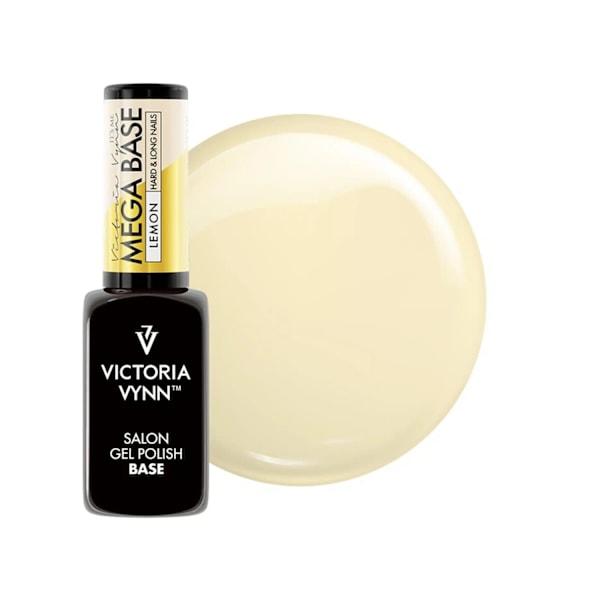 Gel Polish -  Mega Base - Lemon - 8ml - Victoria Vynn Gul