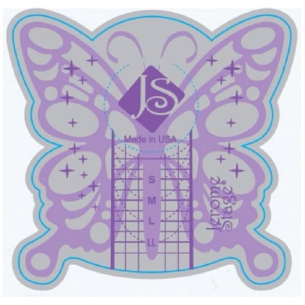 Kynsimallit - Butterfly - 500 kpl Purple