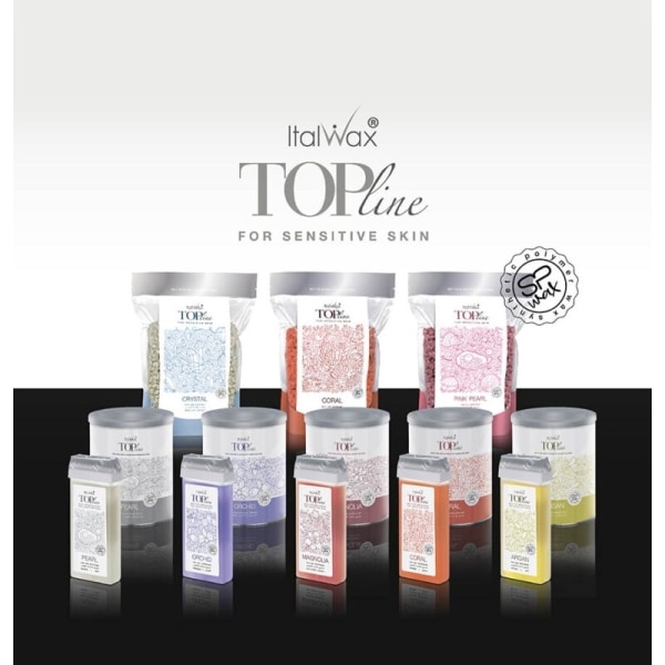 100g Orchid - Roll on vax - Top Line - Italwax Lila
