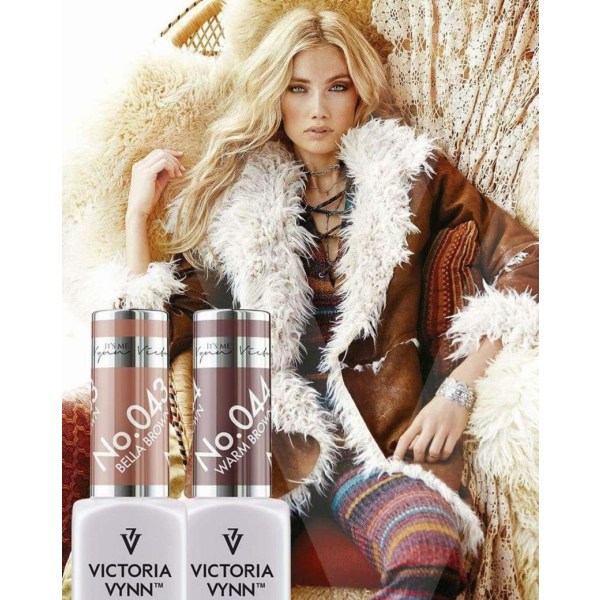Victoria Vynn - Pure Creamy - 044 Warm Brown - Gellack Brun