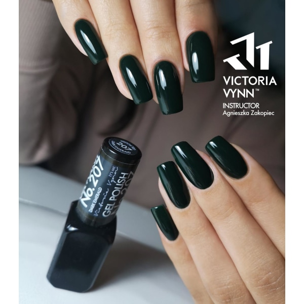 Victoria Vynn - Geelilakka - 207 Dark Emerald - Geelilakka Dark green