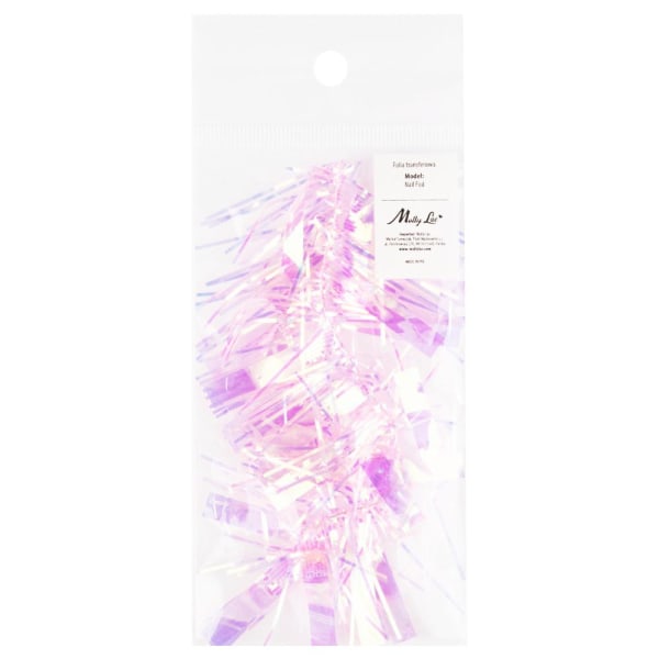 Holografiskt nagelfolie för nageldekorationer - 02 Multicolor