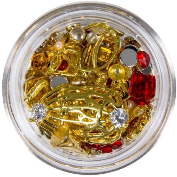 Koristeet - Sekoitus - Kulta - 06 - Hyasintti Multicolor