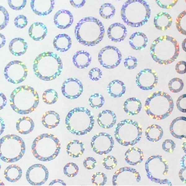 Nagelfolie / folie - för nageldekorationer - #8-18 - 100 cm multifärg