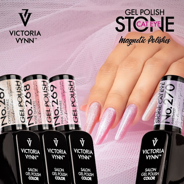 Victoria Vynn - Gel Polish - 267 Topaz - Cat Eye - Gellack Beige