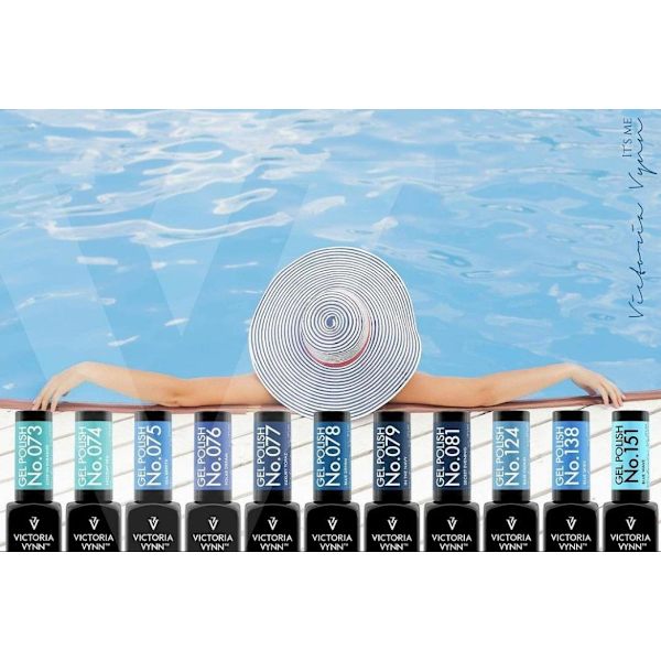 Victoria Vynn - Gel Polish - 081 Secret Evening - Gellack Mörkblå