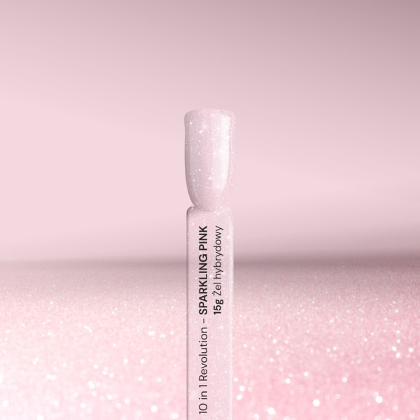 Silcare  - 10in1 Revolution - Sparkling Pink 15 ml Rosa