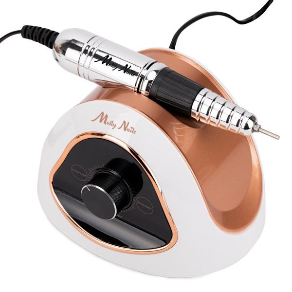 Elektrisk nagelfil - M15 - 35000 RPM - 68W - Vit Vit
