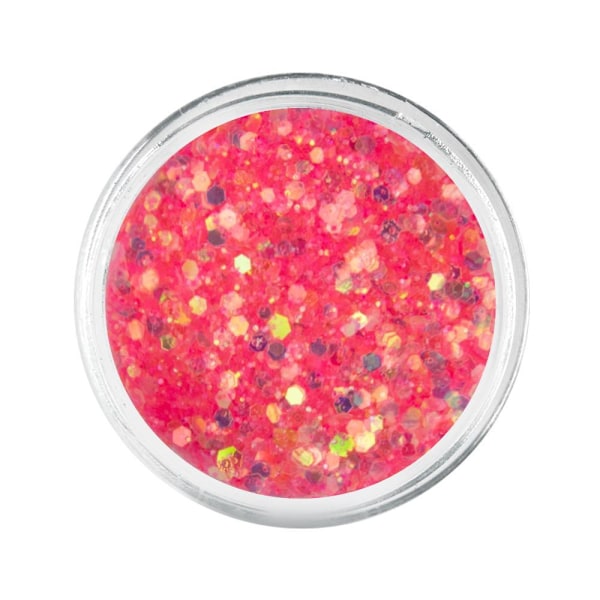 Nagelglitter - Wink Effect - Hexagon - 27 Rosa