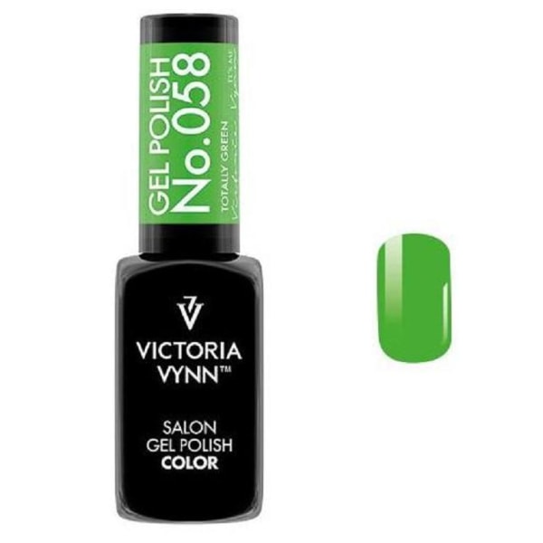 Victoria Vynn - Gel Polish - 058 Totally Green - Gellack Grön