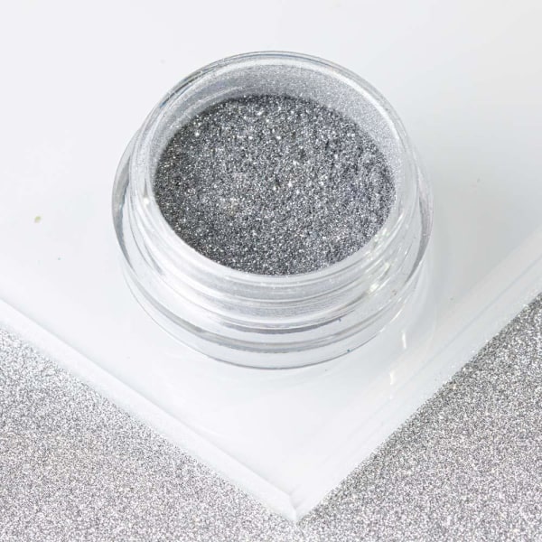 Effect Powder - Chrome / Glass - Silver Silver