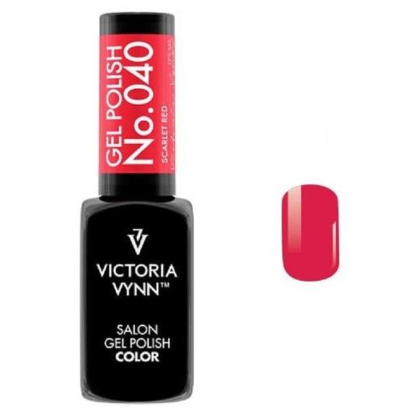 Victoria Vynn - Gel Polish - 040 Scarlet Red - Gellack Röd