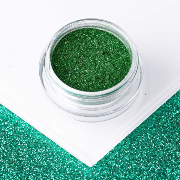Effect Powder - Chrome / Glass - Grön Grön
