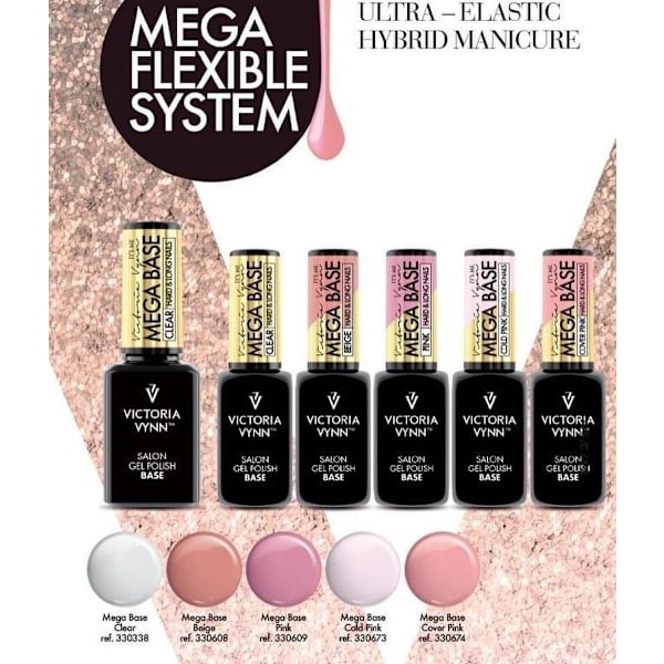 Gel Polish - Mega Base - 8ml - Victoria Vynn Transparent