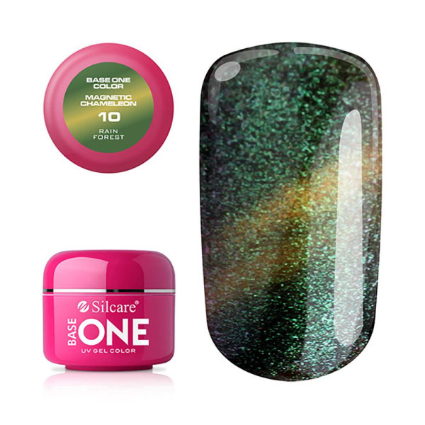 Base One - UV-geeli - Magneettinen kameleontti - Rain Forest - 10 - 5 g Green