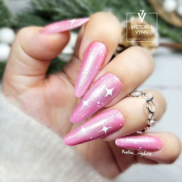 Victoria Vynn - Gel Polish - 398 Viv - Cat Eye - Gellack Rosa