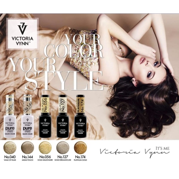 Victoria Vynn - Gel Polish - 056 Gold Millionaire - Gel Polish Gold