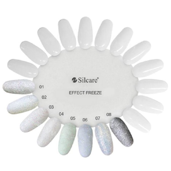 Silcare - Freze Effect Powder - 1 gram - Color: 04 multifärg