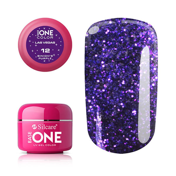 Base One - UV Gel - Las Vegas - Binion's Purple - 12 - 5 gram Lila