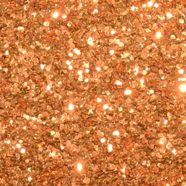 Rose Gold Glitter Hex - 0,375 mm