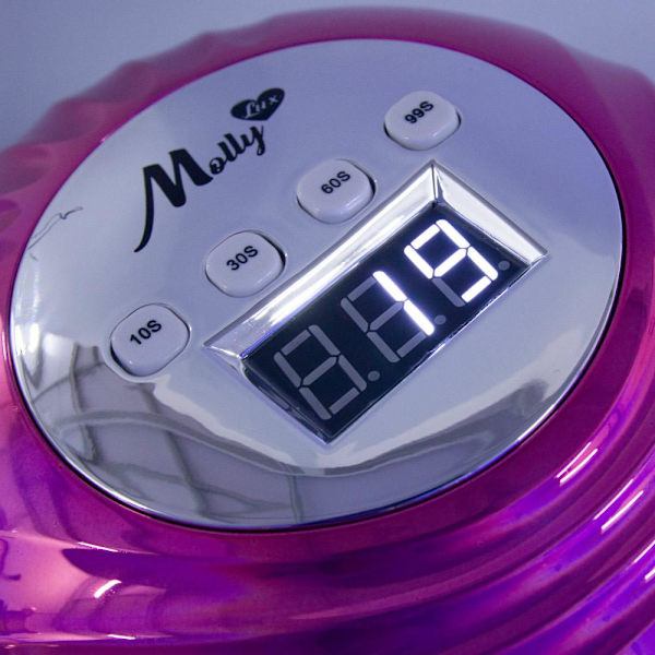 UV/LED 86W - Nagellampa - Mollylux Infinity - Rosa Rosa