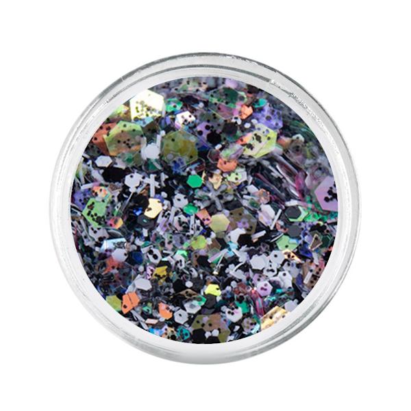 Bland glitter - Alpine effekt - 09 Multicolor