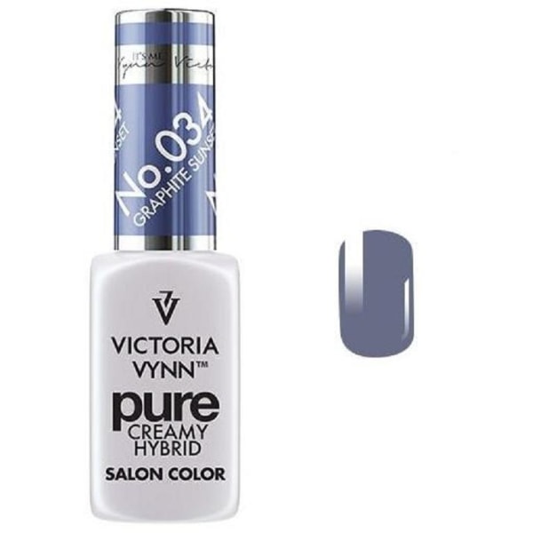Victoria Vynn - Pure Creamy - 034 Graphite Sunset - Gellack Mörkblå