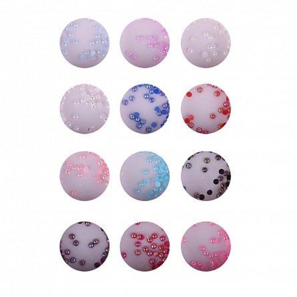 Dekorations set - Stenar - 12 Kulörer Multicolor