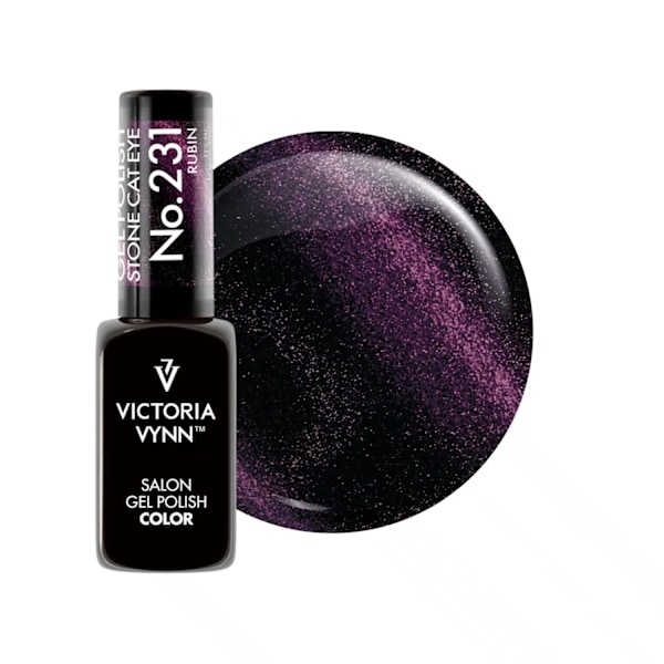 Victoria Vynn - Gel Polish - 231 Stone Cat Eye - Gellack Purple