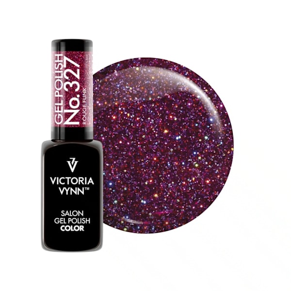 Victoria Vynn - Gel Polish - 327 Rouge Funk - Gellack Wine red