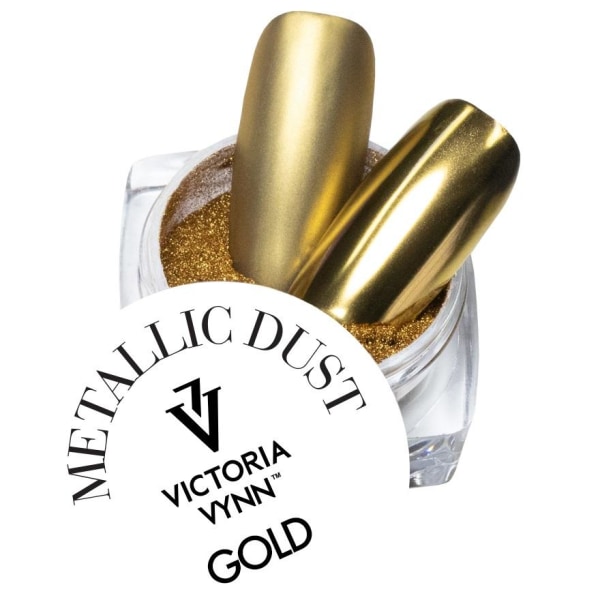 Effektpulver / Krom - Gold - 2g - Victoria Vynn Guld