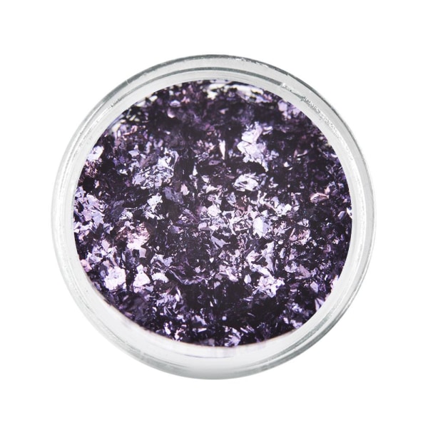 Kynsikoristeet - Metalli/Alu-hiutaleet - 14 Purple